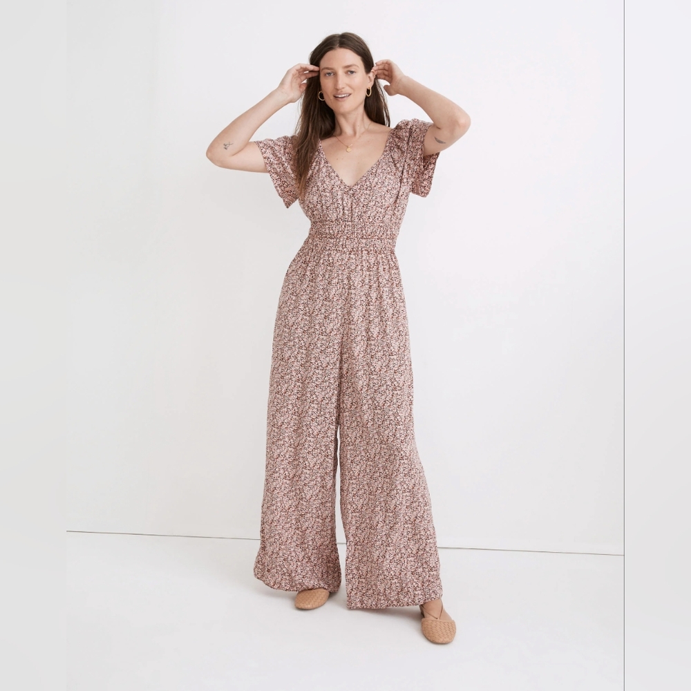 Madewell Sophia Jumpsuit in cottage garden